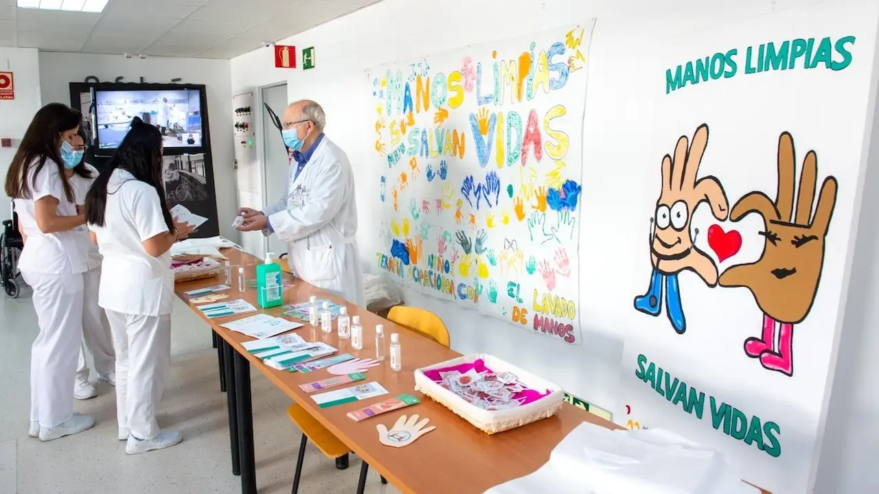 Los centros sanitarios de Castilla-La Mancha conciencian sobre la higiene de manos