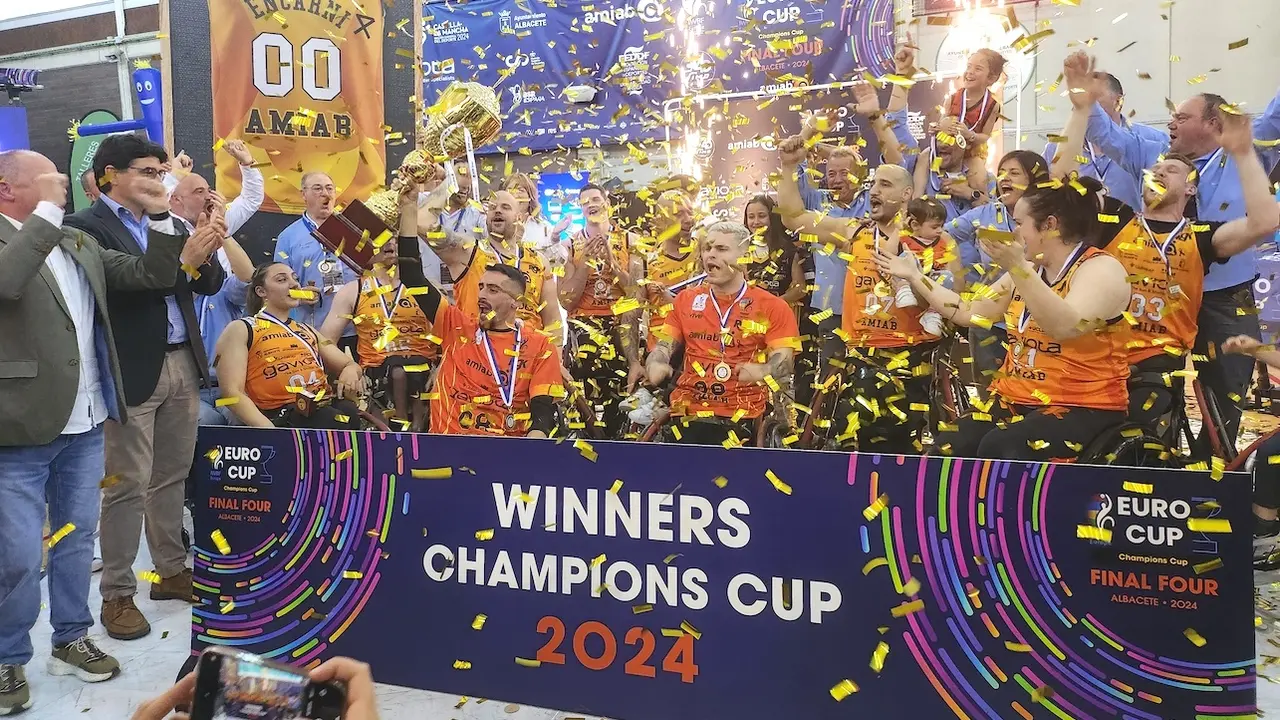 El BSR Amiab Albacete conquista su tercera Copa de Campeones de Europa consecutiva