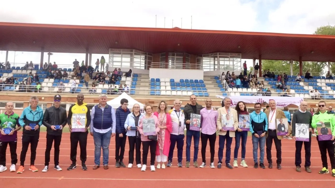Guadalajara rinde homenaje al presente, pasado y futuro de su atletismo y crea un muro de la fama