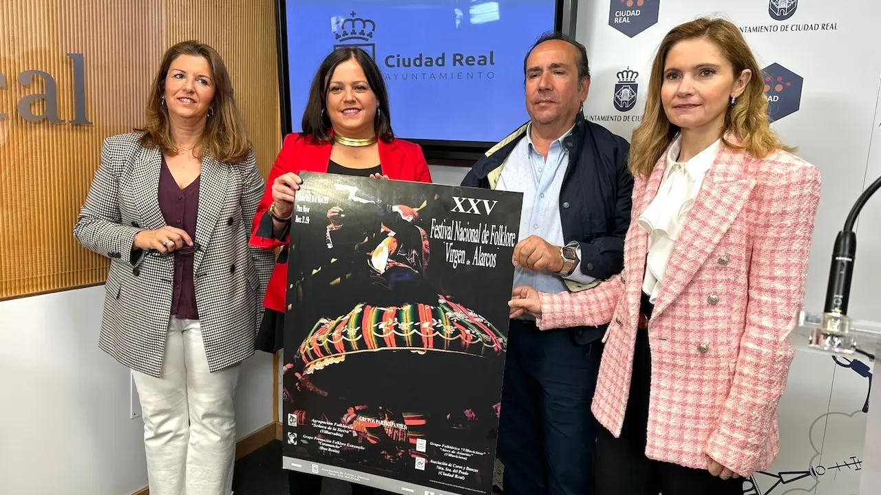 El Festival Nacional de Folklore 'Virgen de Alarcos' cumple sus bodas de plata