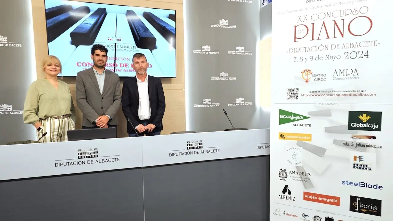 El concurso de piano de la Diputación de Albacete tendrá 46 participantes
