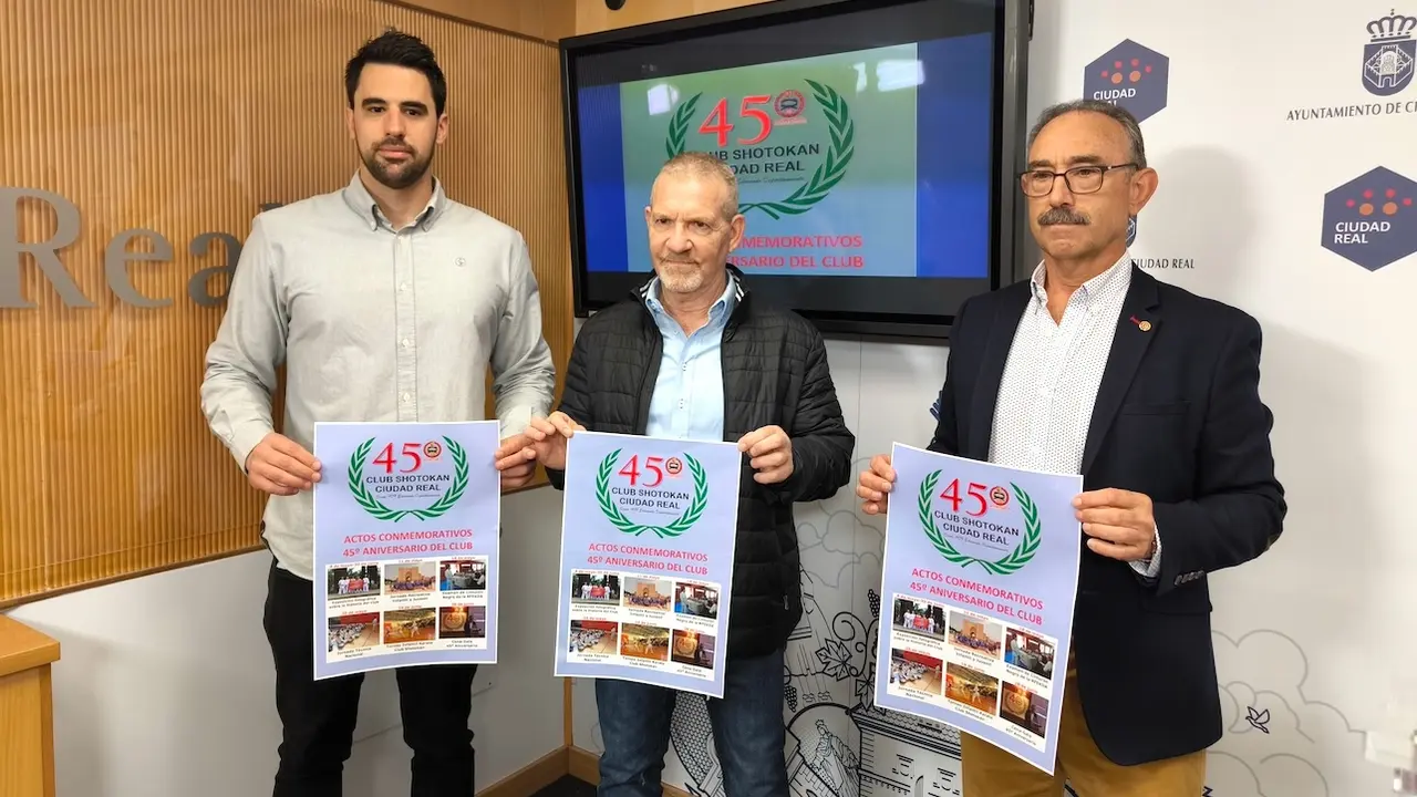 El Club Shotokan celebra 45 años inculcando valores del karate en Ciudad Real