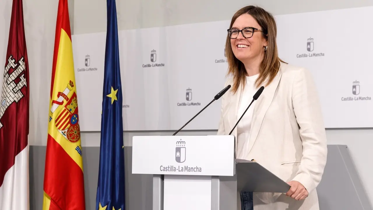 La consejera Portavoz del Gobierno de Castilla-La Mancha, Esther Padilla, ha informado en rueda de prensa de los asuntos del Consejo de Gobierno