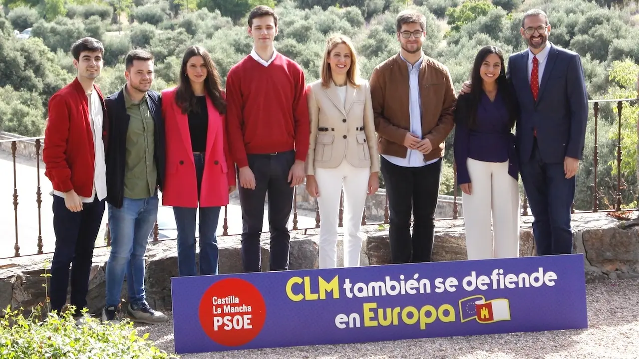 El PSOE de Castilla-La Mancha ha presentado a los representantes castellanomanchegos que conforman la candidatura del PSOE a las elecciones europeas, encabezados por la actual eurodiputada y vicesecretaria general, Cristina Maestre