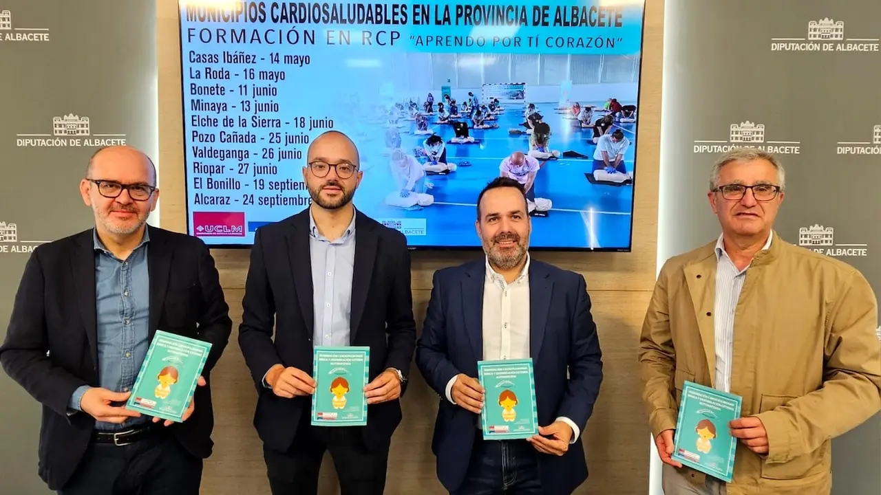 La Diputación de Albacete formará en reanimación cardiopulmonar a toda la población