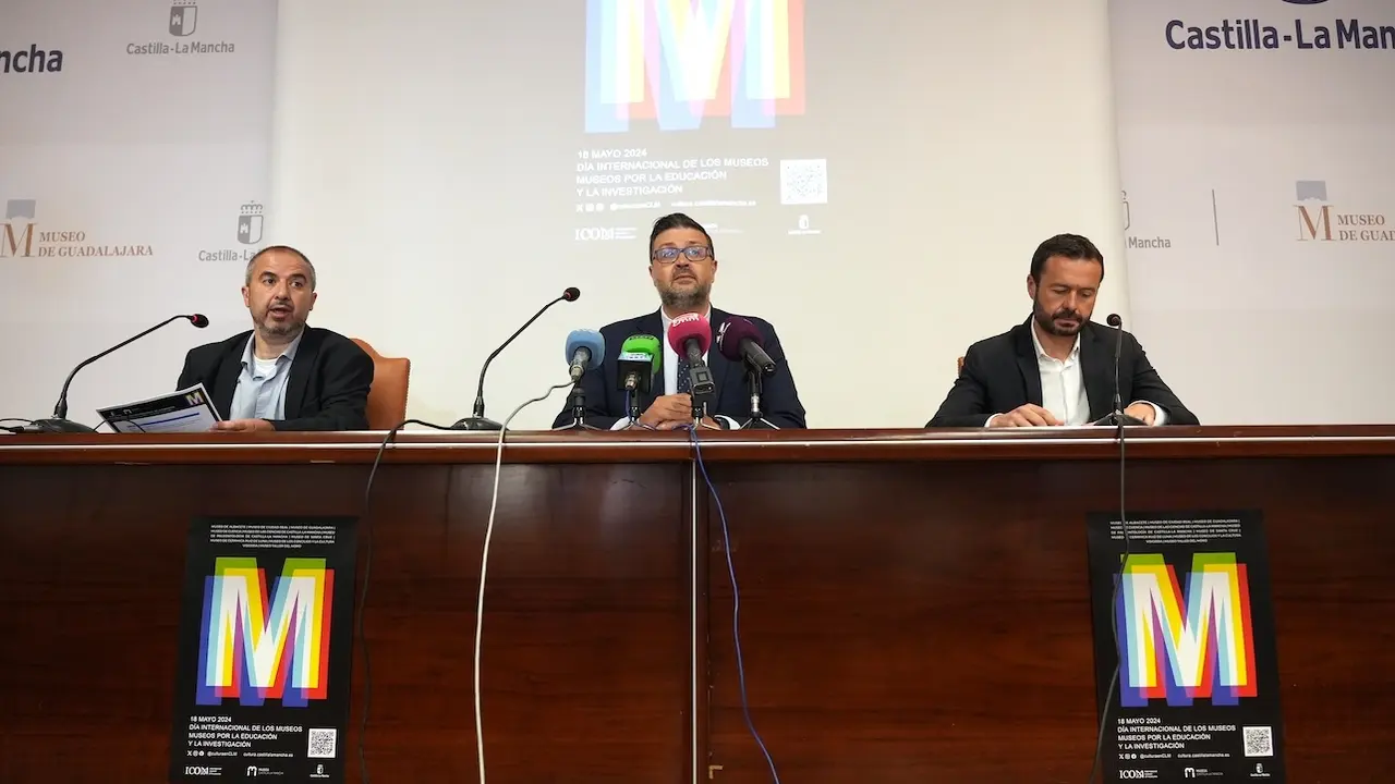 El consejero de Educación, Cultura y Deportes, Amador Pastor, ha presentado las actividades para conmemorar el Día Internacional de los Museos en Castilla-La Mancha