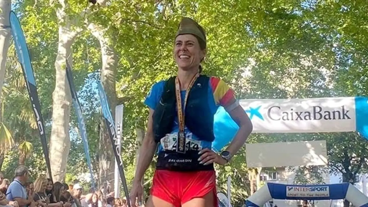 La toledana Cristina Palomo gana los '101 Kilómetros' de la Legión en Ronda
