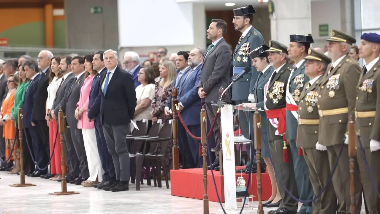 Instituciones de Ciudad Real muestran su respeto a la Guardia Civil en su 180 aniversario
