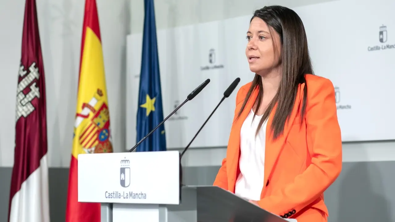 La consejera de Bienestar Social de Castilla-La Mancha, Bárbara García Torijano, ha informado en rueda de prensa de asuntos de su departamento abordados en el Consejo de Gobierno