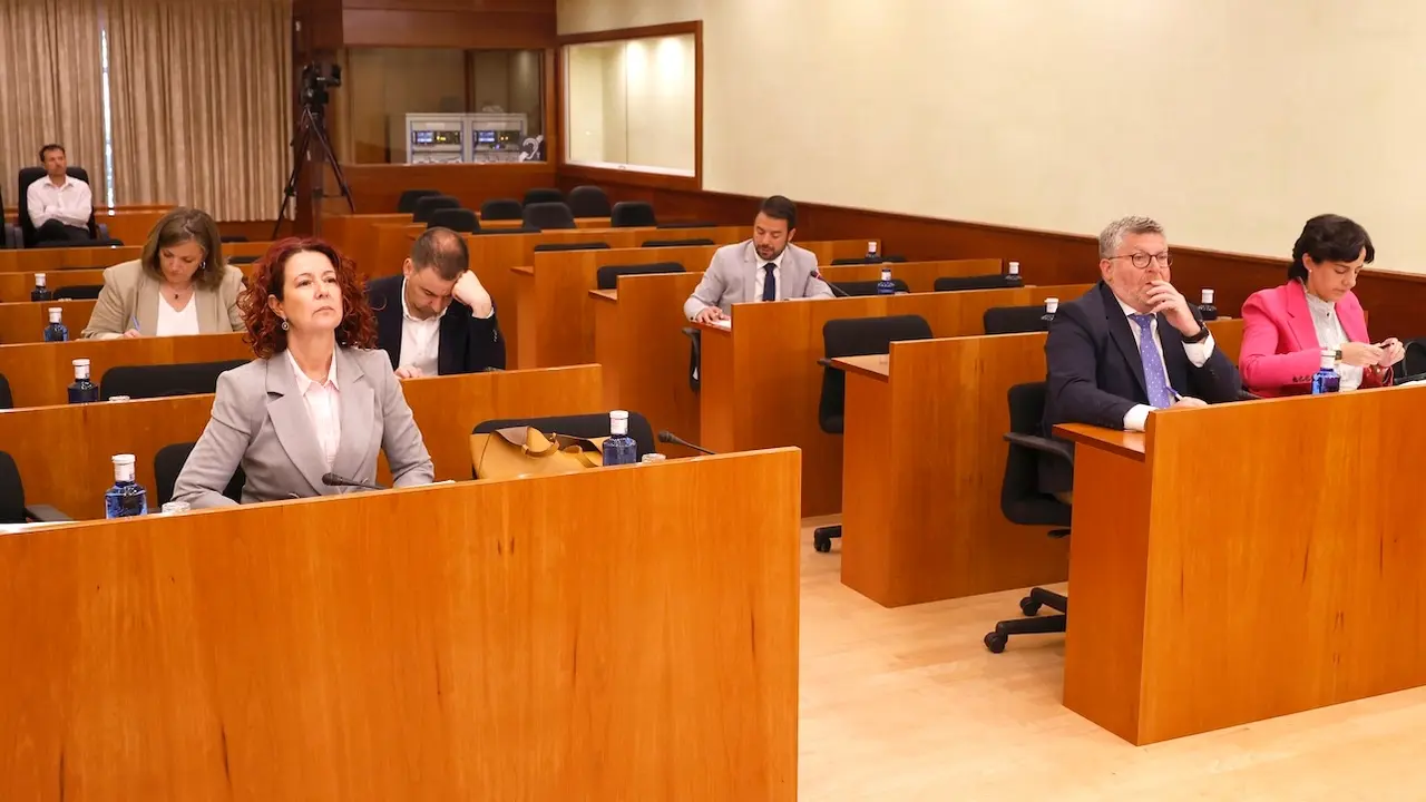 En la imagen un instante de la Comisión de Fomento de las Cortes de Castilla-La Mancha celebrada este miércoles en el Parlamento regional