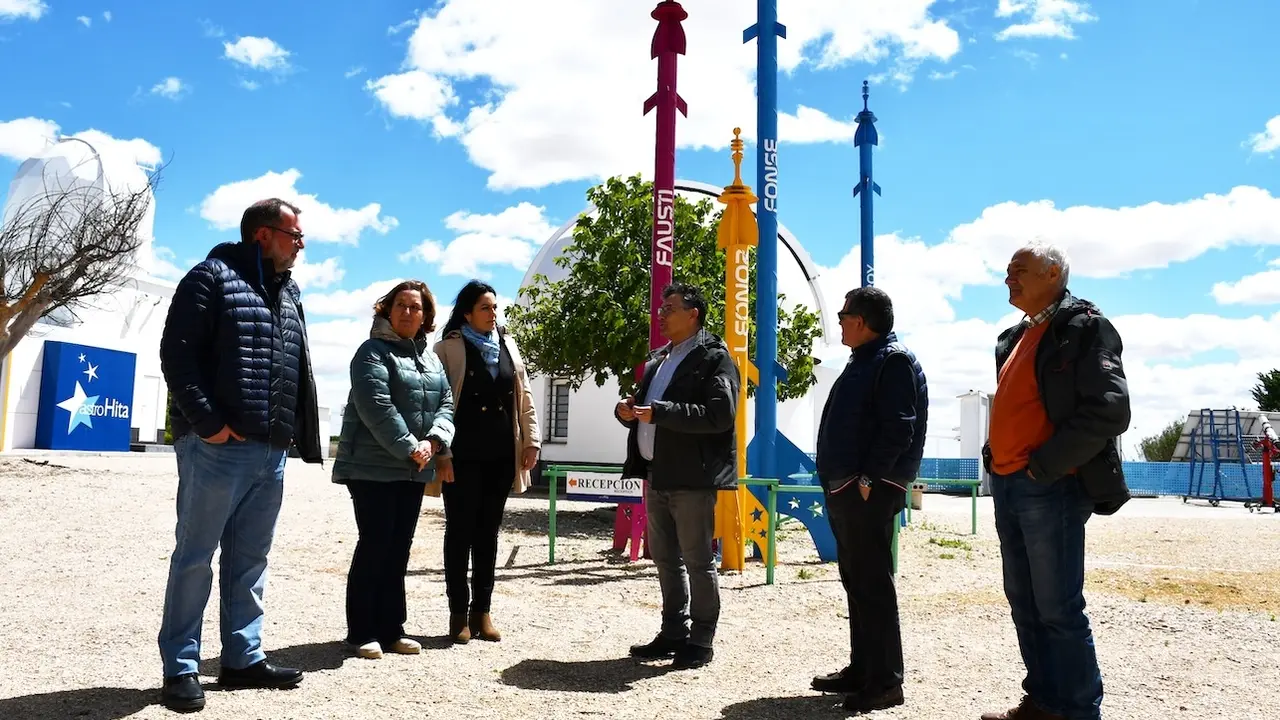Construir el telescopio Clypeus Helius y un proyecto turístico, fines del convenio entre Astrohita y la Diputación Provincial de Toledo