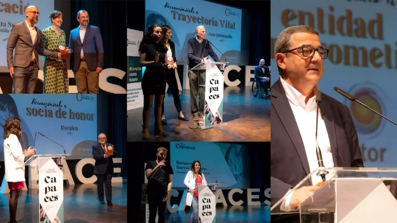 CLM Inclusiva Cocemfe reconocerá a la expresidenta de Amiab en los premios Capaces