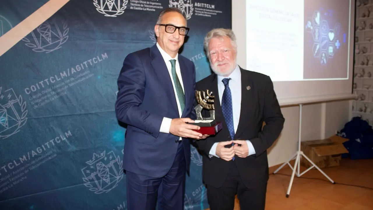 El Sescam, premiado por el Colegio Oficial de Ingenieros Técnicos de Telecomunicación
