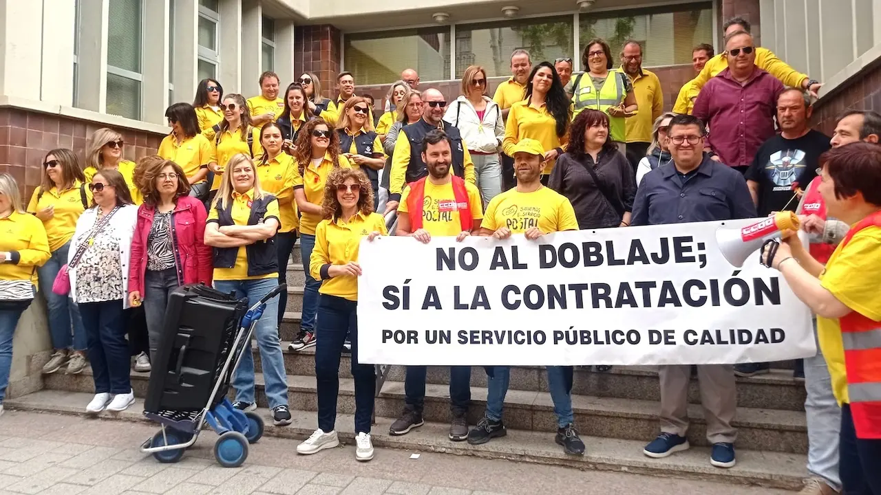 Sindicatos alaban el "seguimiento masivo" del primer día de la huelga en Correos