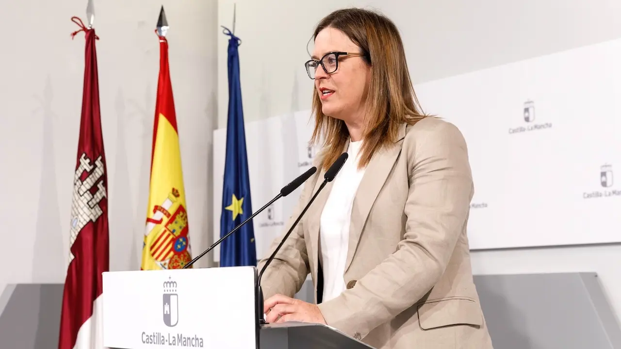La consejera Portavoz del Gobierno de Castilla-La Mancha, Esther Padilla, ha informado en rueda de prensa de los asuntos del Consejo de Gobierno