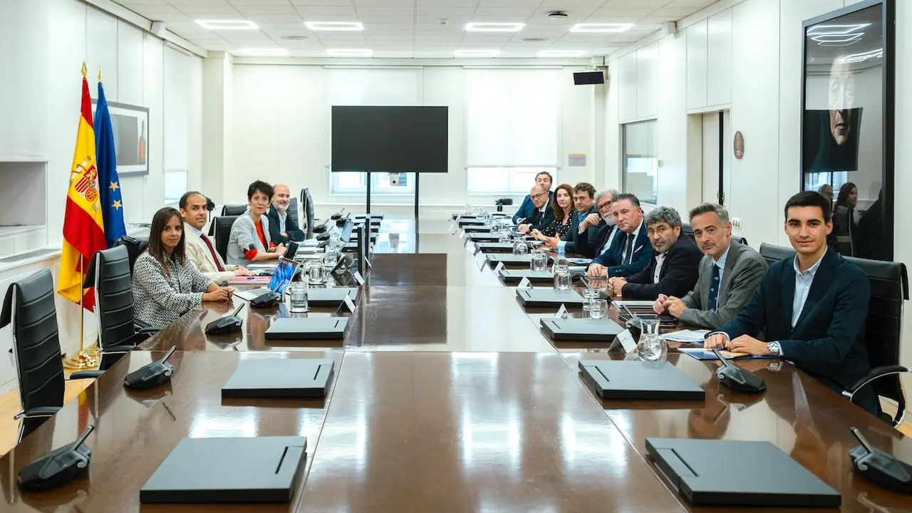 La ministra Elma Saiz se reúne con representantes patronales de provincias despobladas para impulsar su desarrollo empresarial y atraer inversiones