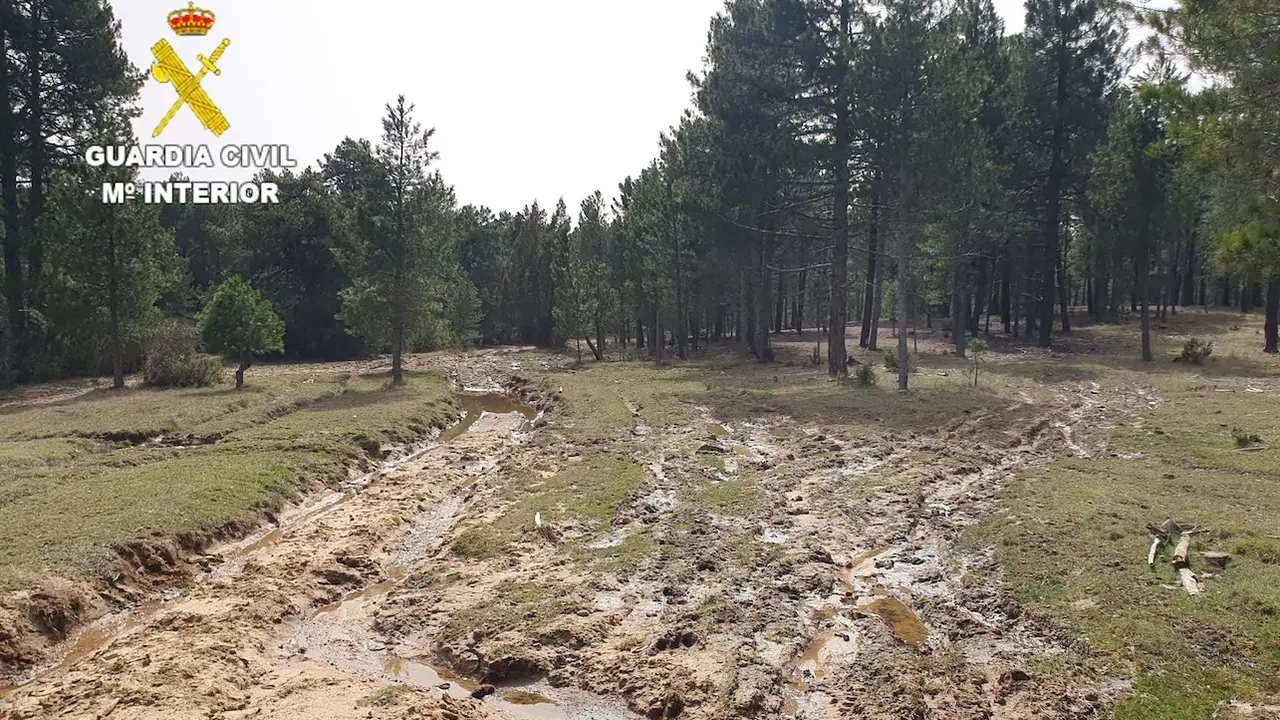Denuncian las rutas todoterreno en el Parque Natural Serranía de Cuenca
