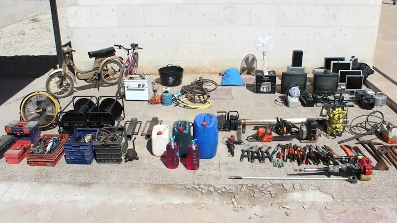 Nueve detenidos por robos en explotaciones agrarias y viviendas de Argamasilla de Alba (Ciudad Real)