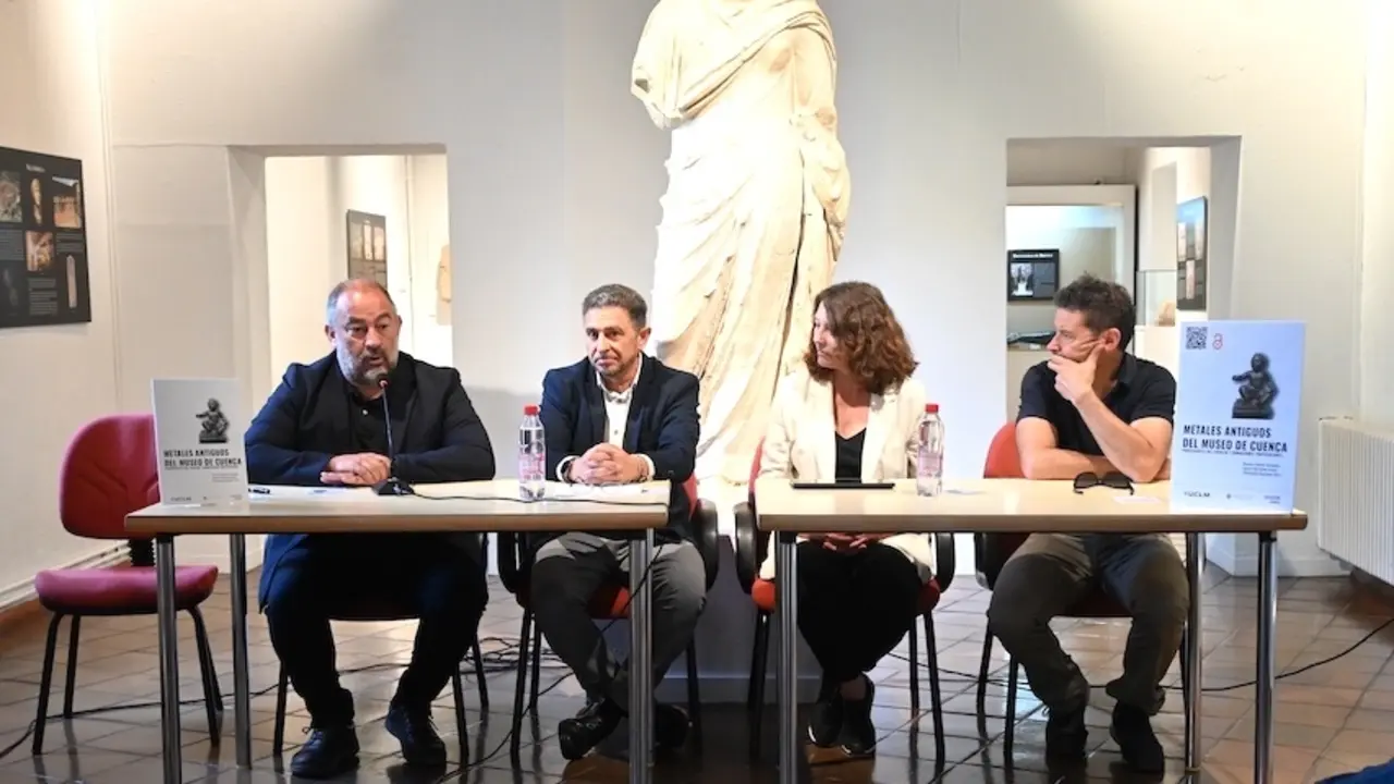 Presentación del libro 'Metales antiguos del Museo de Cuenca procedentes del expolio y donaciones particulares'