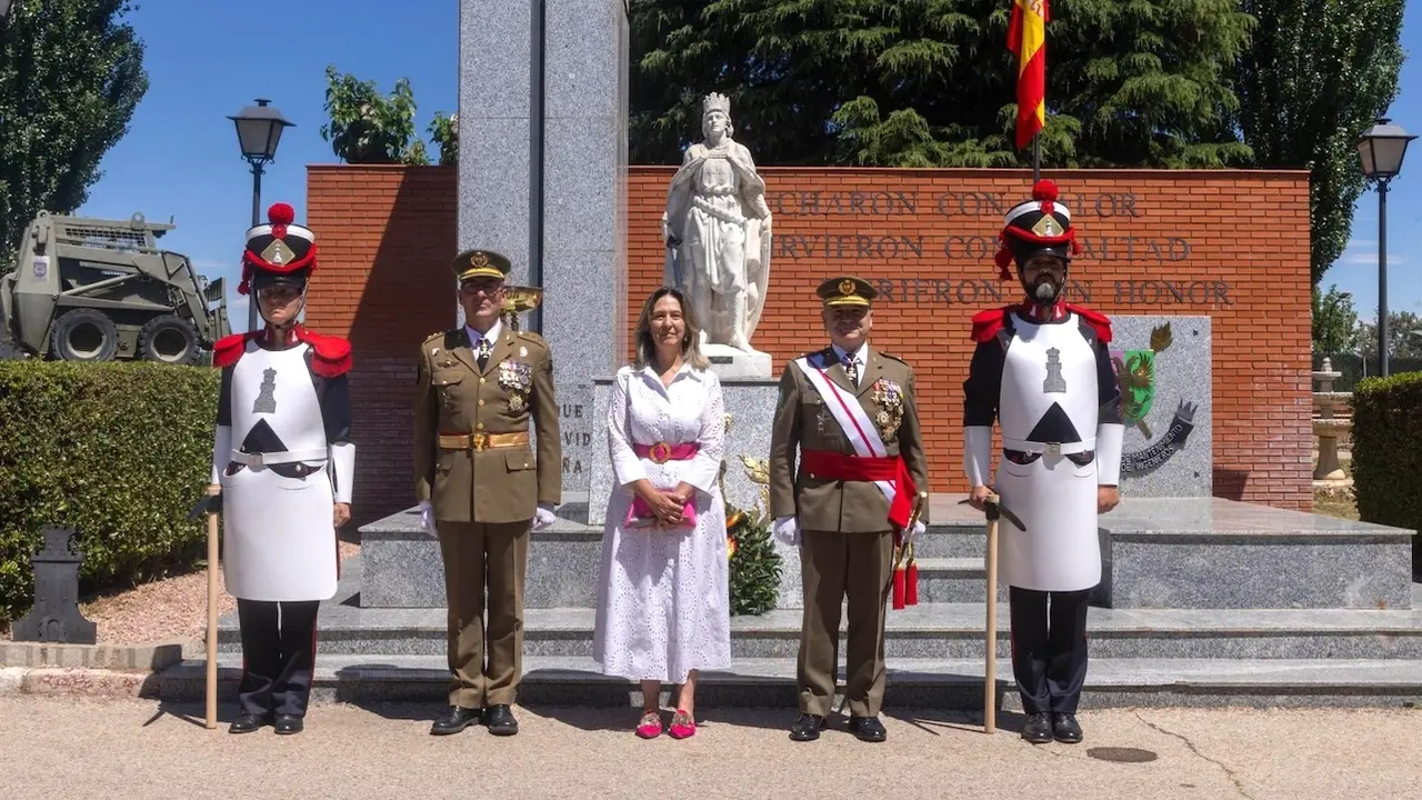 El parque de Ingenieros del acuartelamiento Capitán Arenas de Guadalajara celebra el día de San Fernando