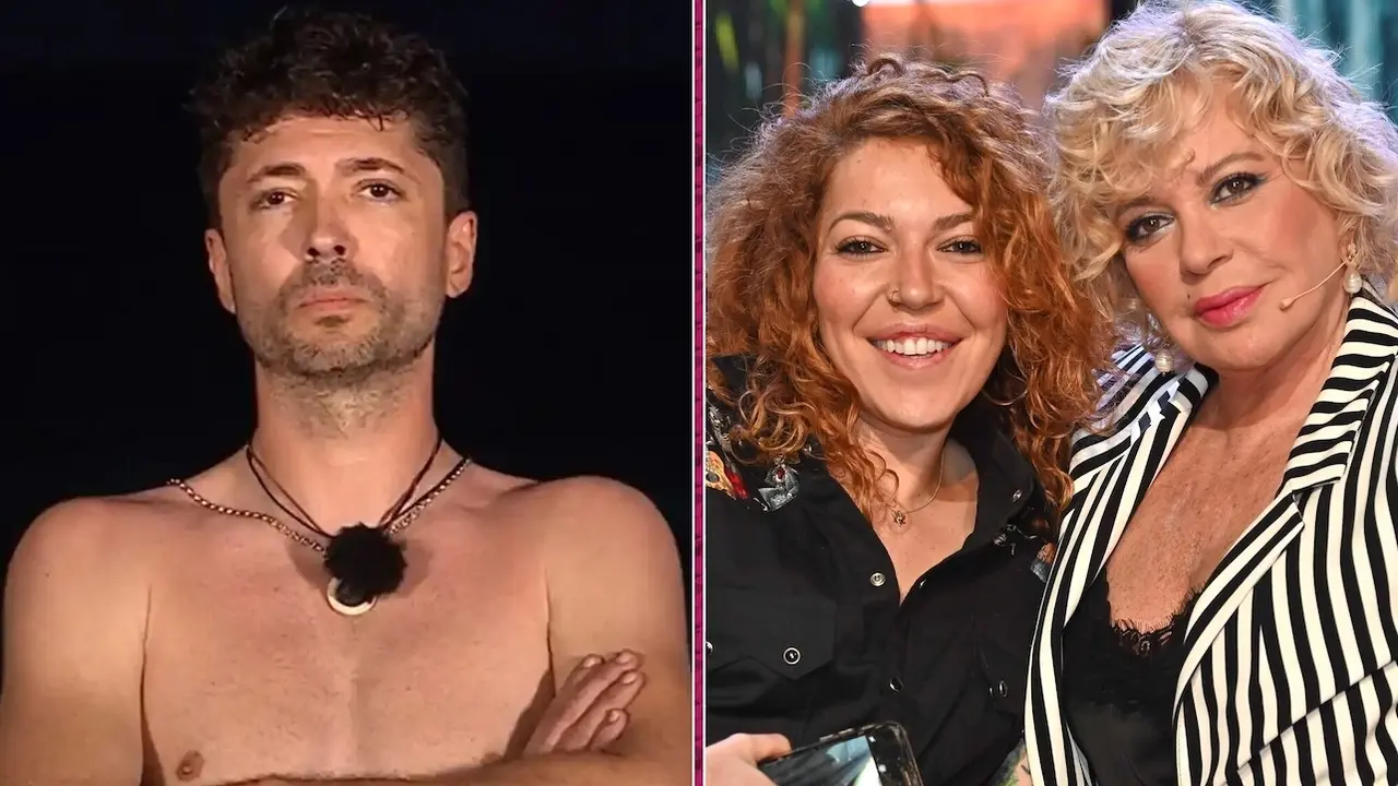 En imágenes Ángel Cristo Jr. en 'Supervivientes' y su madre Bárbara Rey y su hermana Sofía Cristo en una imagen de archivo