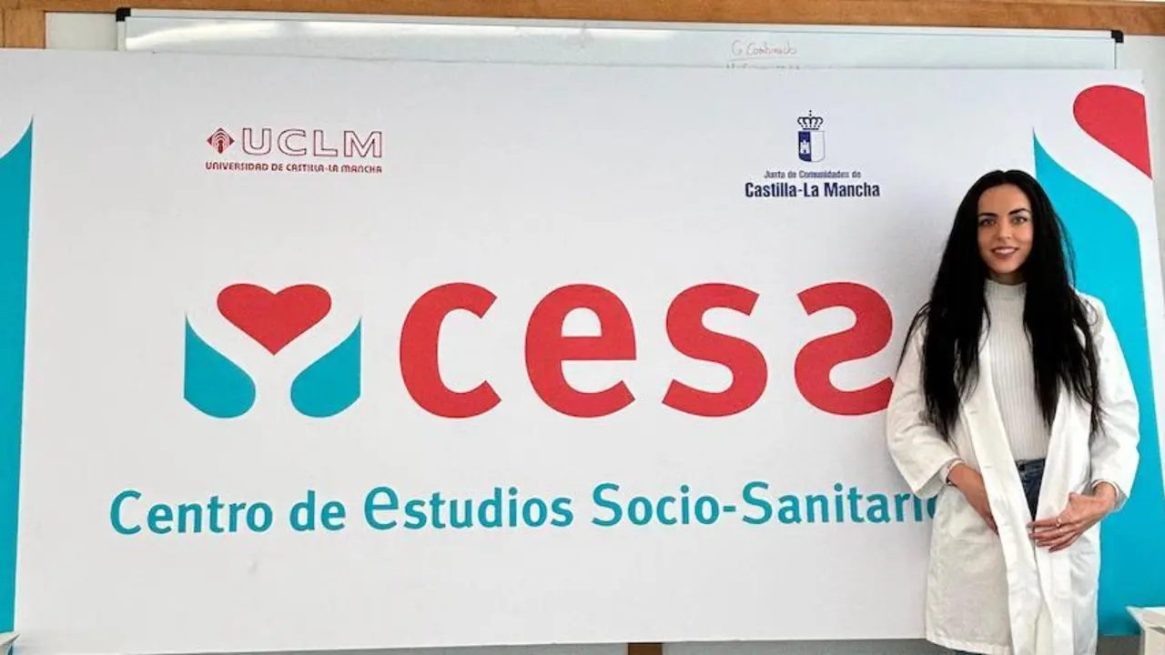 En la imagen Irene Martínez García,&nbsp;autora del estudio de la UCLM que podría contribuir a prevenir la ceguera en pacientes con diabetes