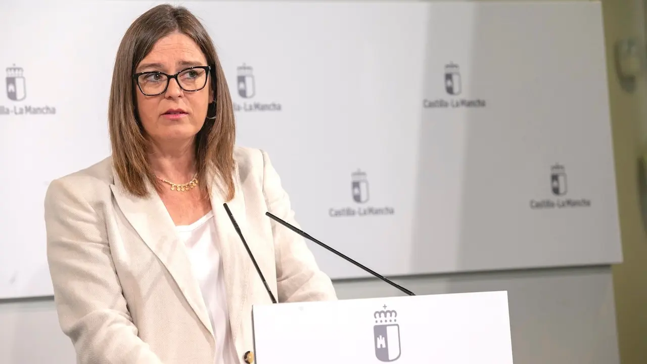 La consejera Portavoz del Gobierno de Castilla-La Mancha, Esther Padilla, ha informado en rueda de prensa de los asuntos del Consejo de Gobierno