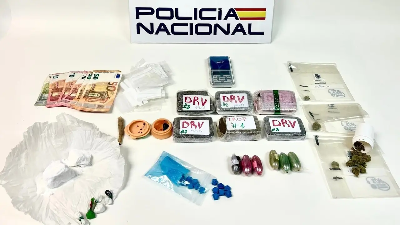 Dos hombres detenidos por tráfico de drogas en varias zonas de ocio de Cuenca