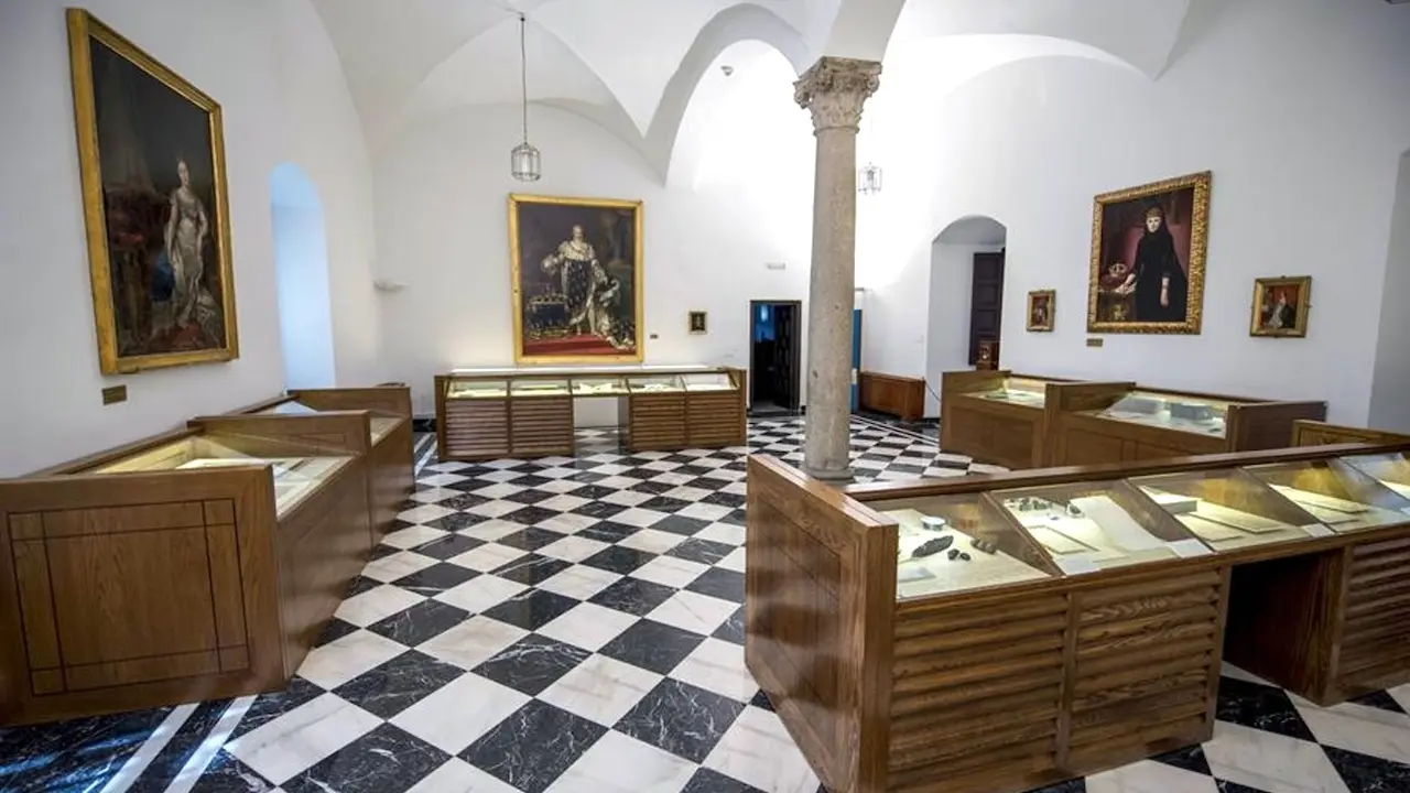 En la imagen una de las salas del Archivo Histórico de la Nobleza en Toledo