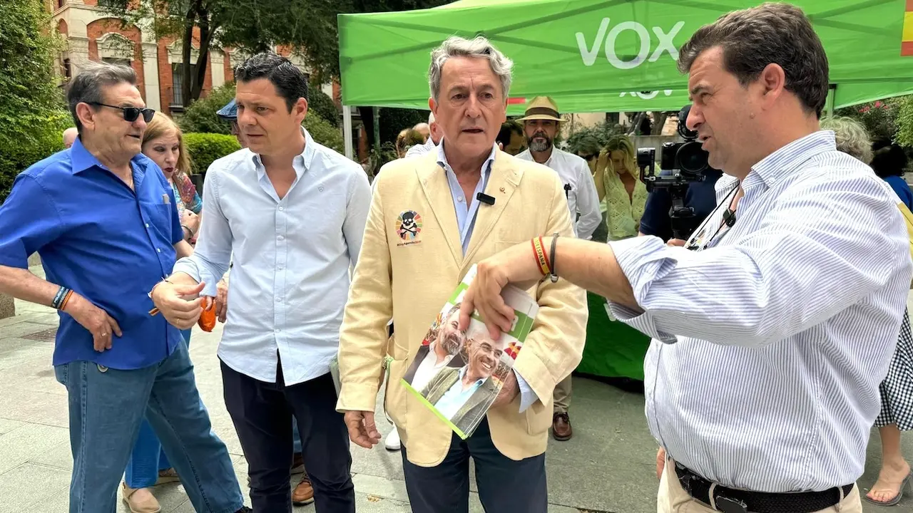 El número dos de Vox a las elecciones al Parlamento Europeo, Hermann Tertsch, en Ciudad Real - EP