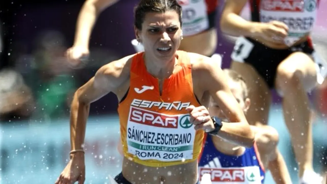La toledana Irene Sánchez-Escribano (en la imagen) y la sevillana Carolina Robles, a la final de 3.000 obstáculos
