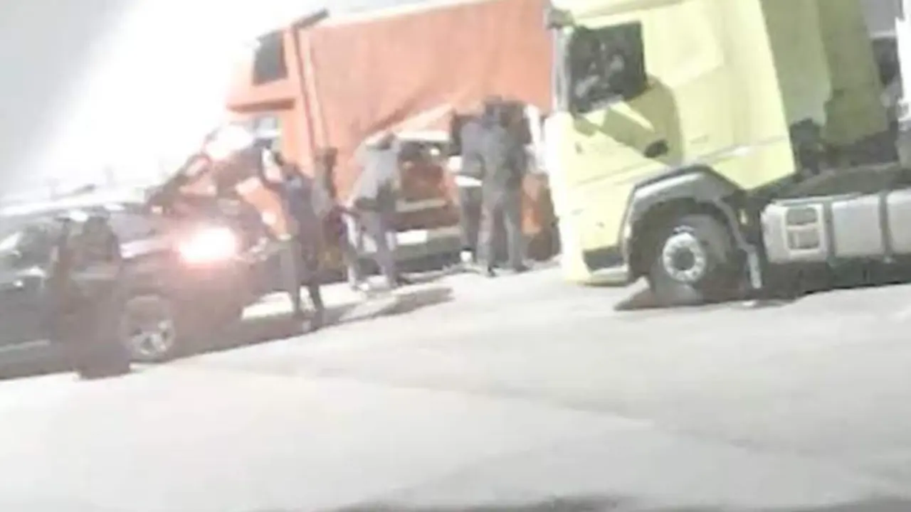 VIDEO. La violenta 'banda del BMW X5' roba un millón de euros en mercancías de camiones