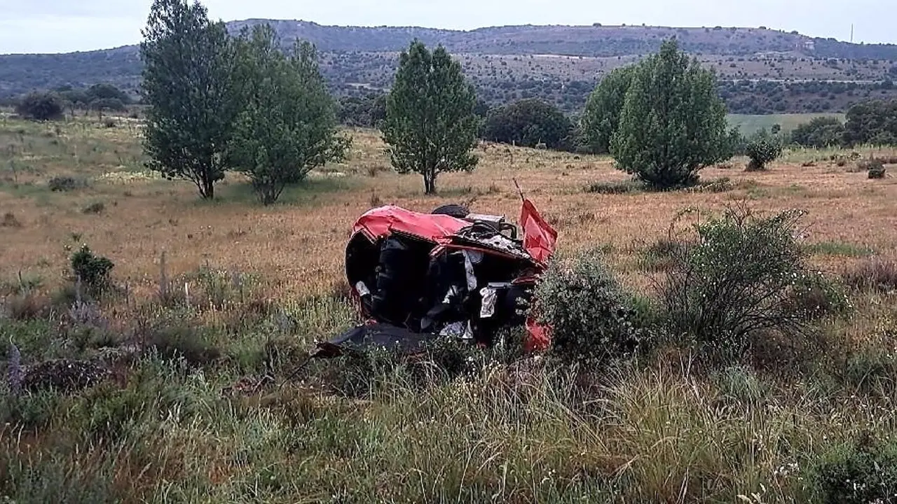 accidente de tráfico, salida de vía, salirse de la vía,