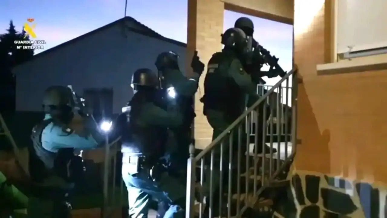 Diez detenidos en Santa Olalla (Toledo) de un clan familiar "muy peligroso" dedicado al tráfico de drogas