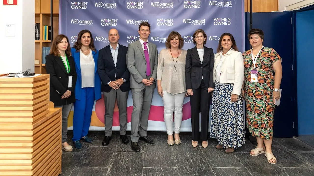 La consejera de Economía, Empresas y Empleo, Patricia Franco, ha inaugurado el Foro de Internacionalización Sostenible de Castilla-La Mancha que se celebra en la sede de la Real Fundación de Toledo