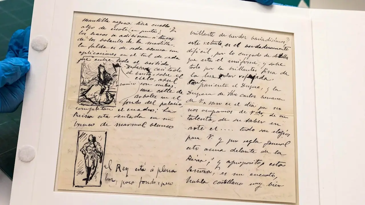 Joaquín Sorolla cuenta en una carta inédita las dificultades del retrato a Alfonso XIII