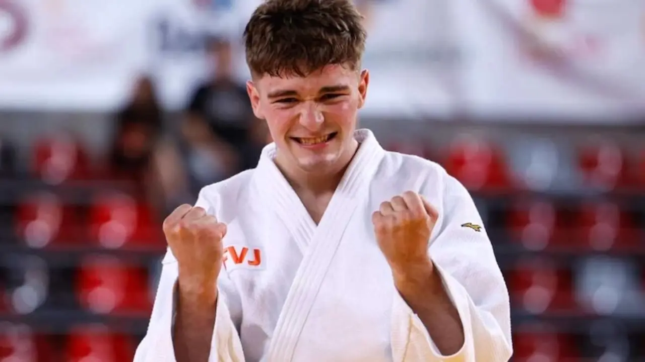 El judoka talaverano Luis Barroso, medalla de oro en el Madrid European Open