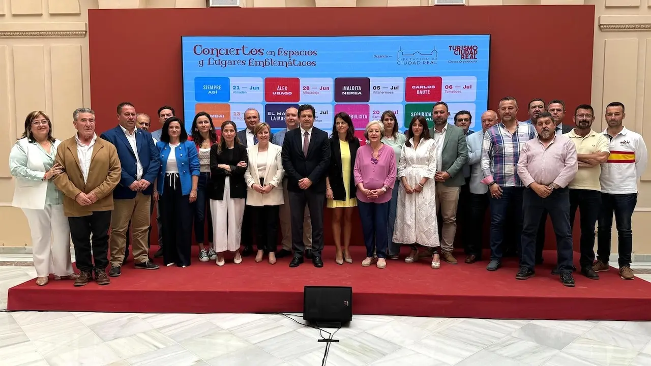 Álex Ubago, Carlos Baute o Miguel Poveda, actuarán en lugares emblemáticos de Ciudad Real
