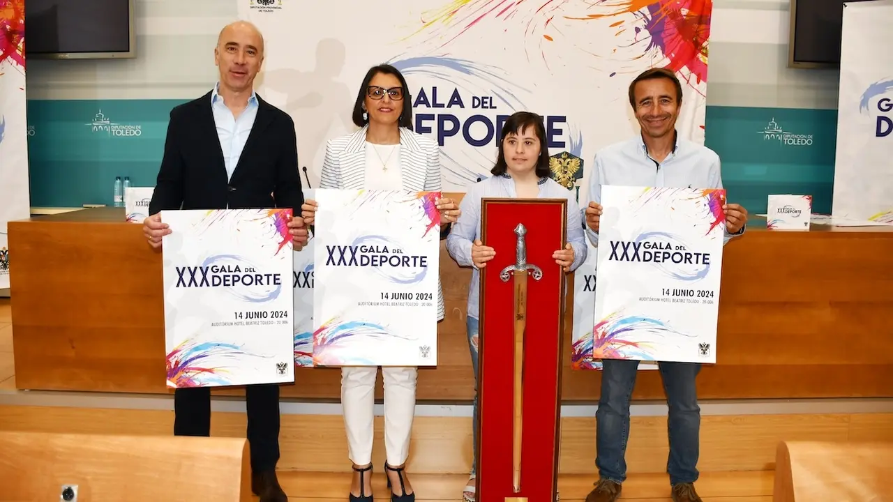 La nadadora de Down Toledo Iris Agudo, Premio Diputación en la Gala del Deporte