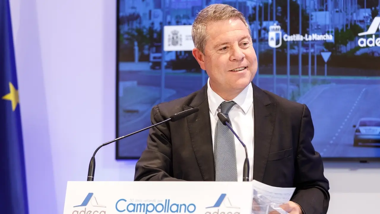 El presidente de Castilla-La Mancha, Emiliano García-Page, ha asistido en Albacete, a la conmemoración del 50 Aniversario del Parque Empresarial ‘Campollano’