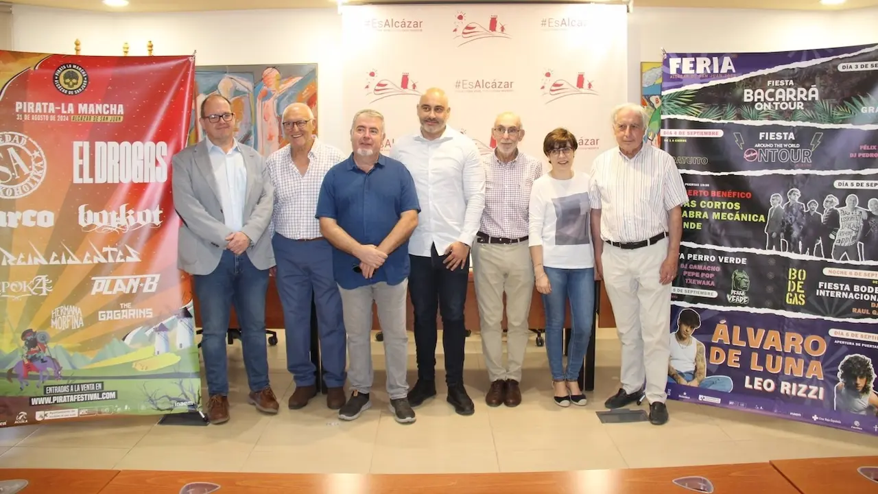 Celtas Cortos, Álvaro de Luna y Leo Rizzi en las Fiestas de Alcázar de San Juan