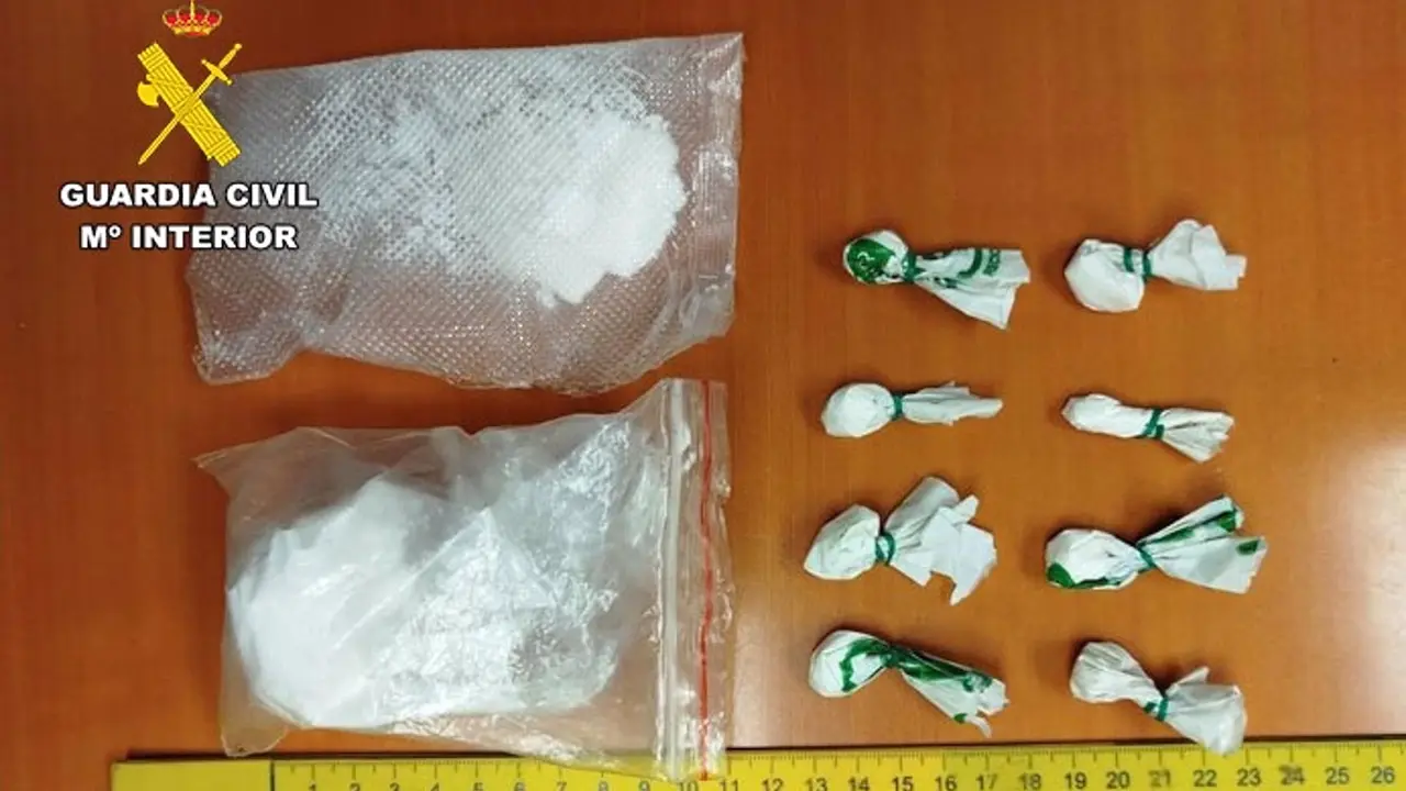 Detenido en Caudete un joven con 71 gramos de droga ocultos en su furgoneta