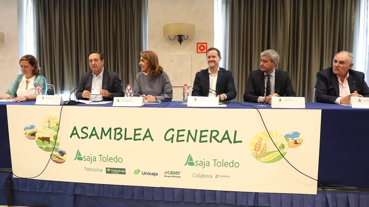 El presidente nacional de Asaja, Pedro Barato, ha clausurado la Asamble General de Asaja Toledo