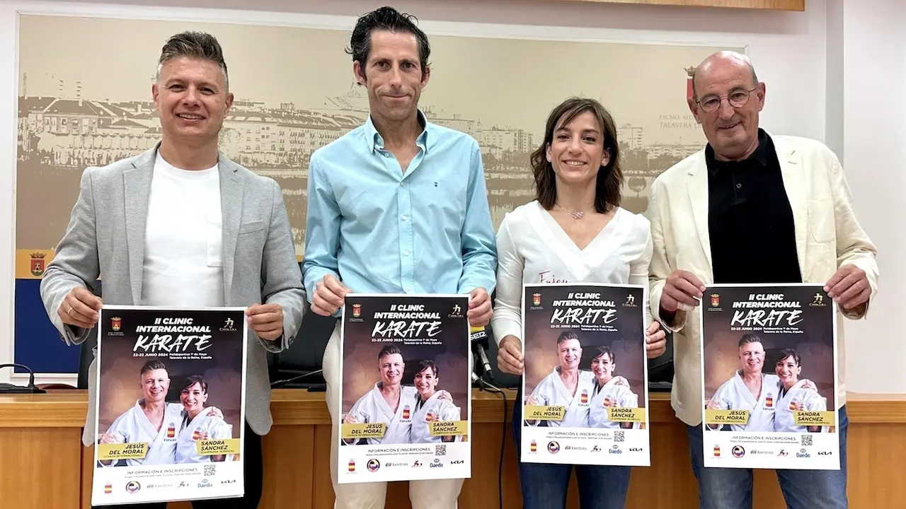 200 karatekas en el II Clinic Internacional de Sandra Sánchez en Talavera de la Reina (Toledo)