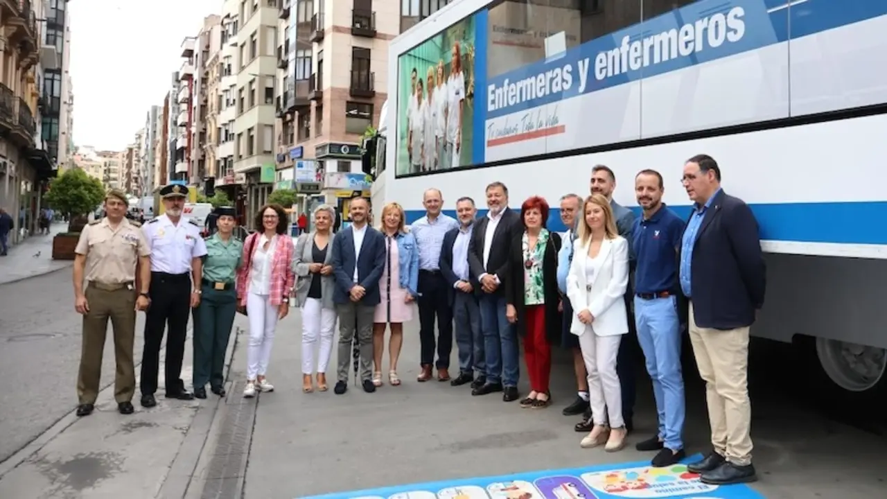 La 'Ruta Enfermera' llega a Cuenca para concienciar sobre hábitos saludables