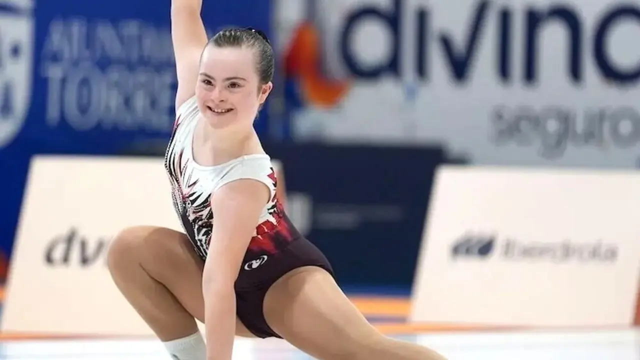 La gimnasta Carla Cartón hace historia en el Nacional de Gimnasia Aeróbica
