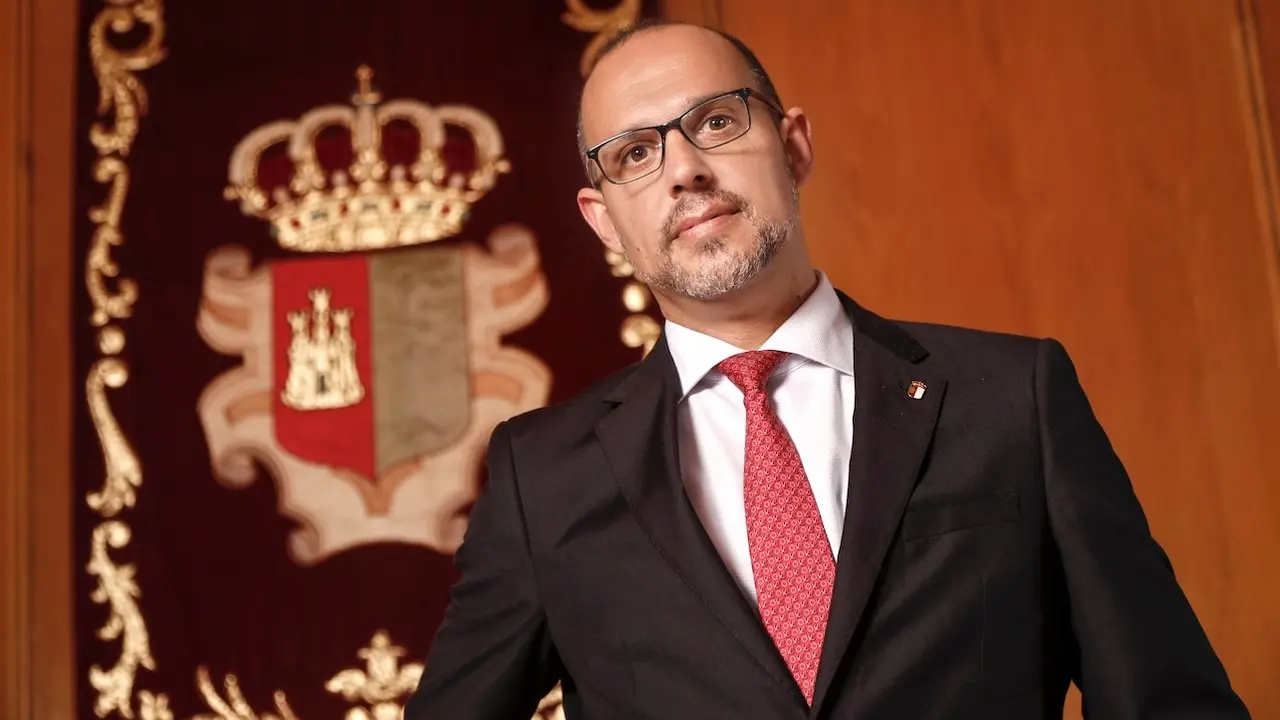 El presidente de las Cortes de Castilla-La Mancha, Pablo Bellido