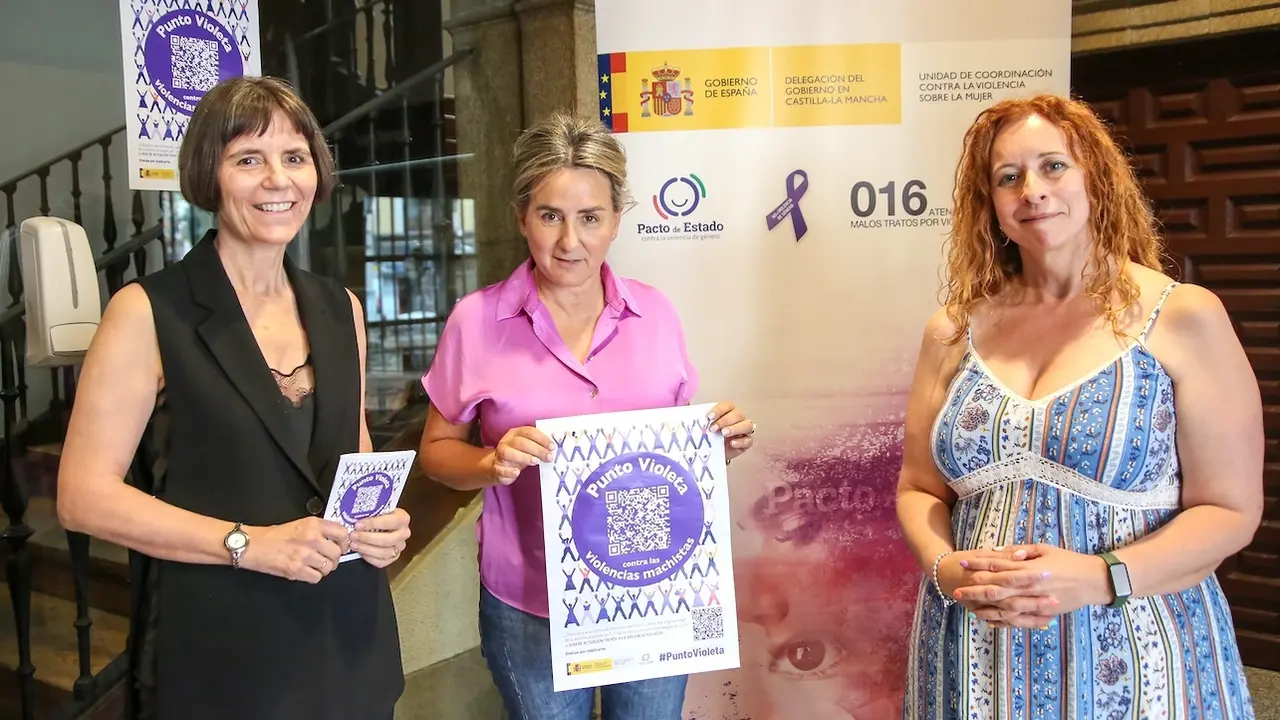 La Delegación del Gobierno en Castilla-La Mancha incorpora a sus servicios un 'Punto Violeta'