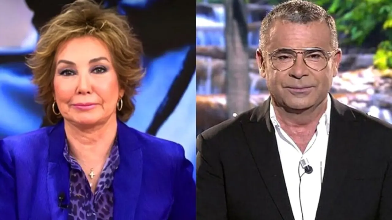 En imágenes de archivo Ana Rosa Quintana y Jorge Javier Vázquez