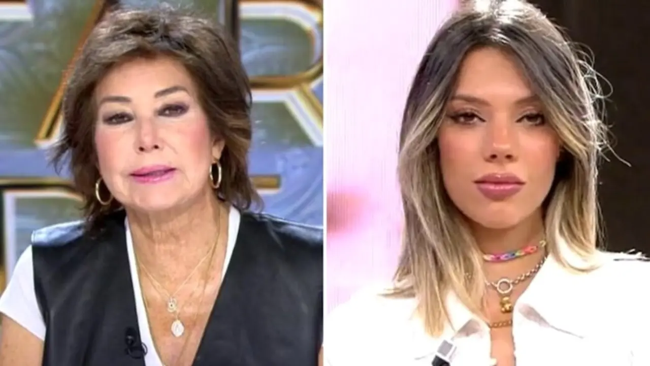 En el fotomontaje en imágenes de archivo Ana Rosa Quintana y Alejandra Rubio